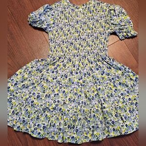 Polo Ralph Lauren Floral Blue and Yellow Blouse